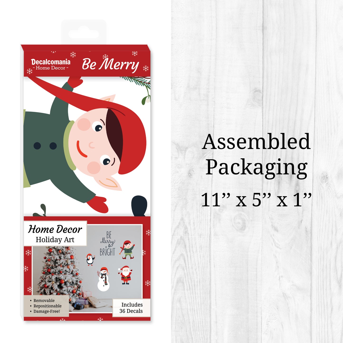 Be Merry Wall Decals