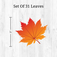 Thumbnail for Fall Leaves Wall Decals