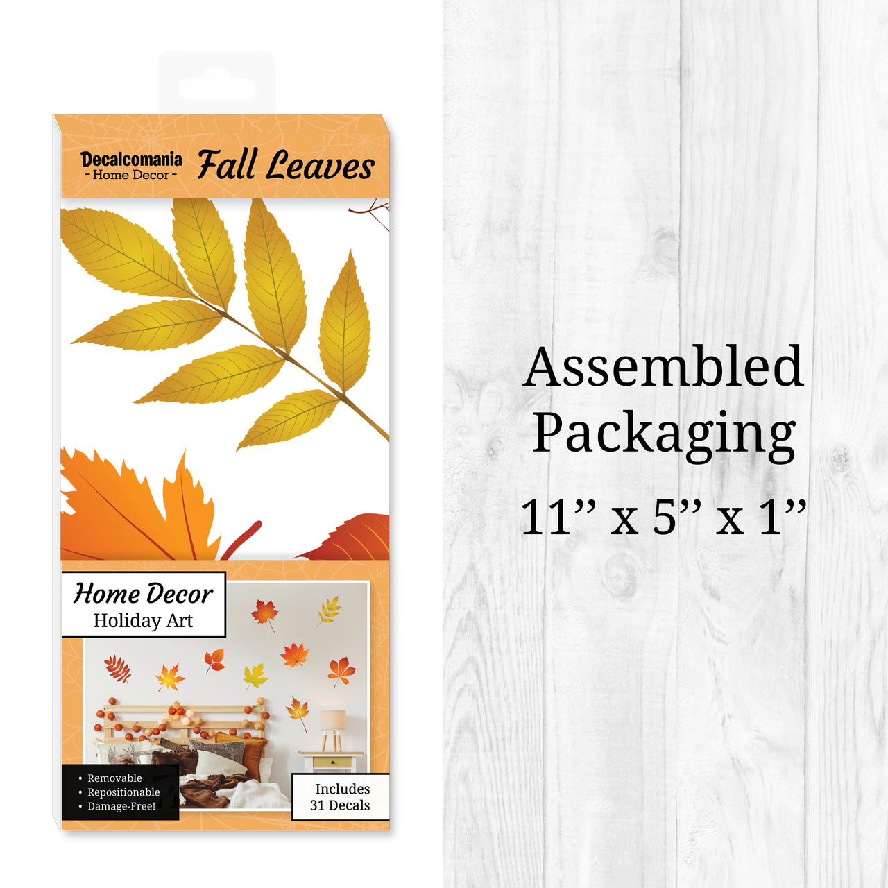 Fall Leaves Wall Decals