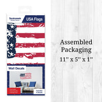Thumbnail for USA Flags Wall Decals