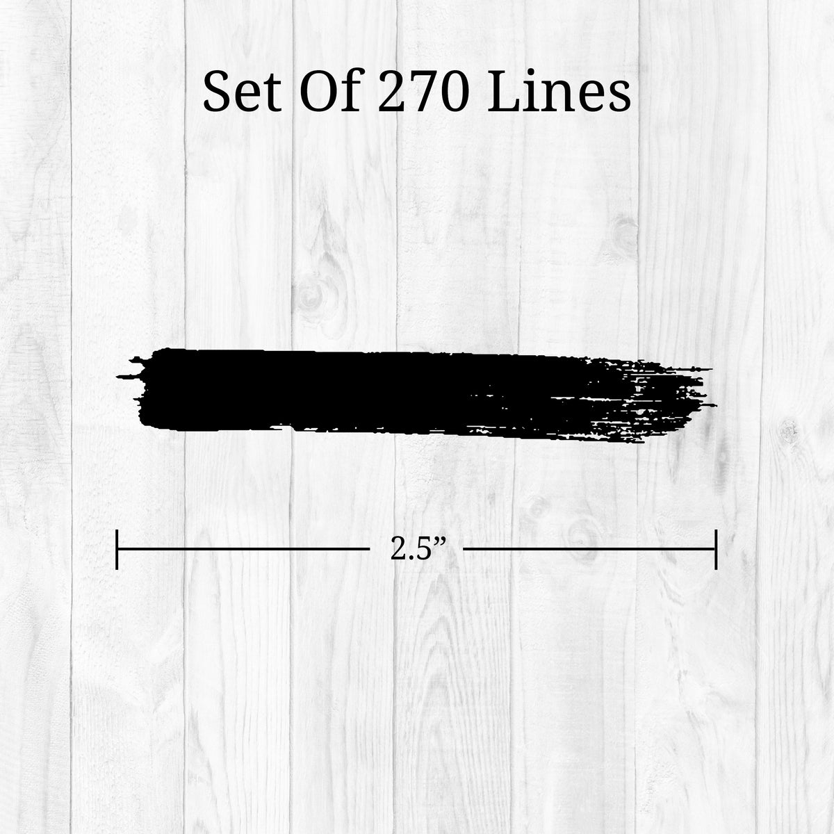 Black Line Wall Decals