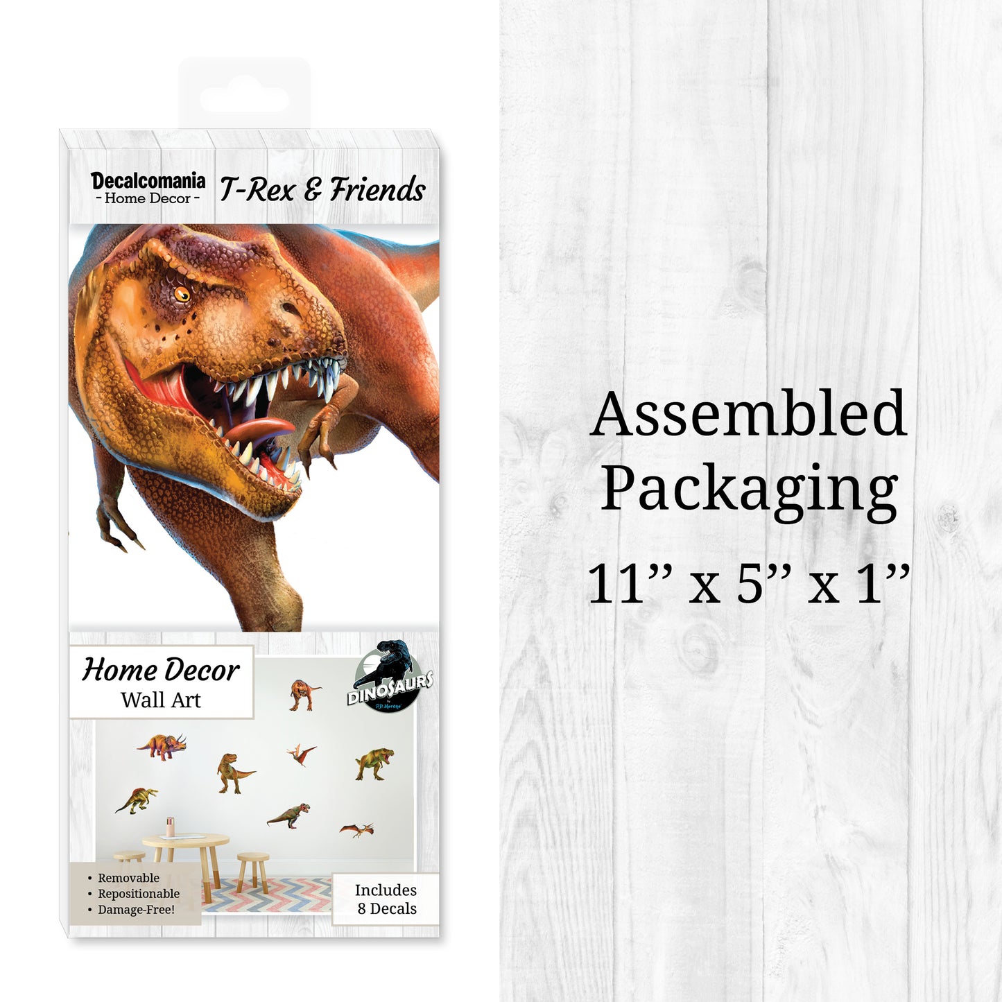 T-Rex and Friends Wall Decals