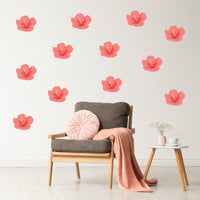 Thumbnail for Hibiscus Flowers Wall Decals