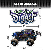 Thumbnail for Monster Jam Son-Uva Digger Value Pack