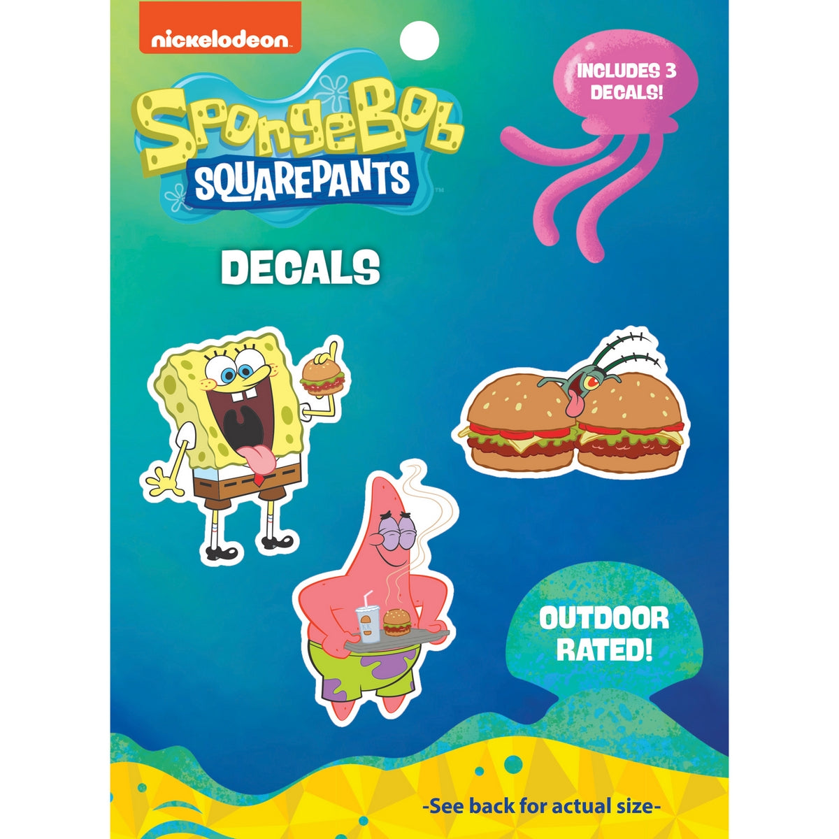 SpongeBob SquarePants Krabby Patty Decals