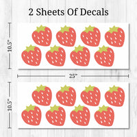 Thumbnail for Strawberry Wall Decals