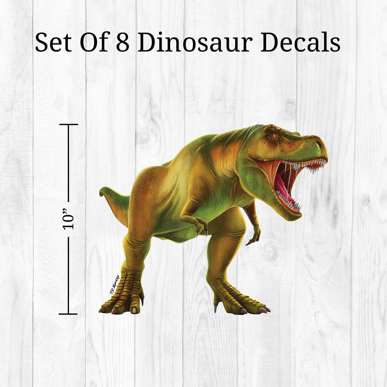 T-Rex and Friends Wall Decals