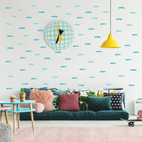 Thumbnail for Teal Line Wall Decals