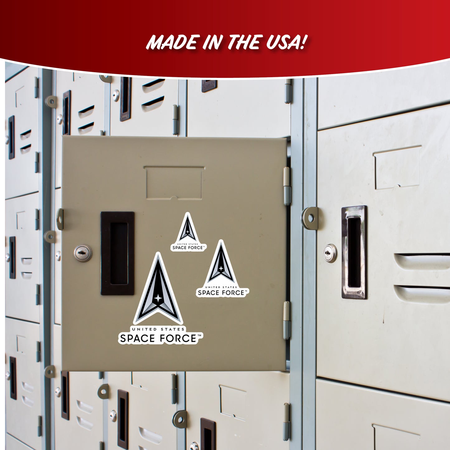 U.S. Space Force Logos 4 Pc