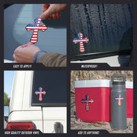Thumbnail for USA Flag Crosses