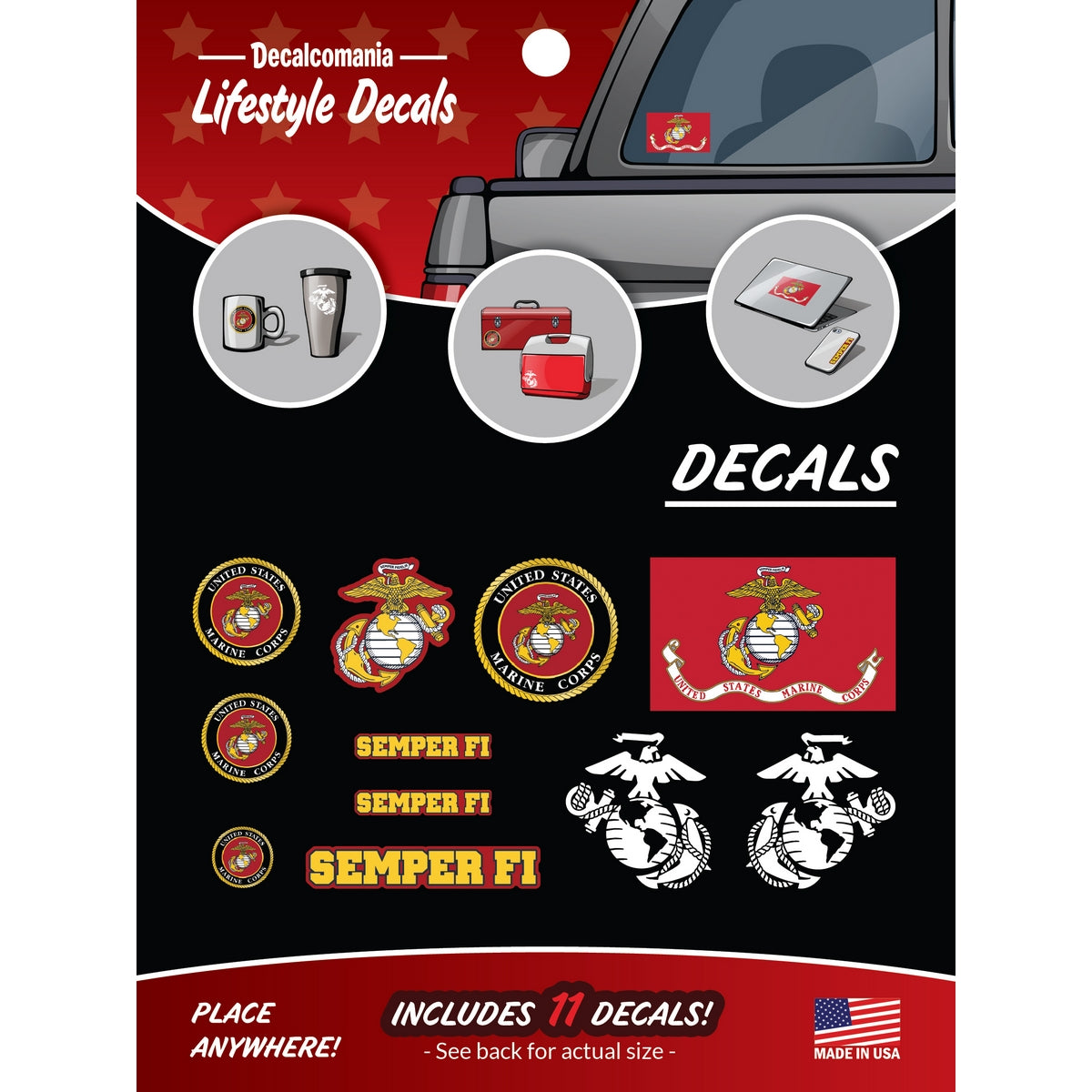 U.S. Marine Corps Decal Pack
