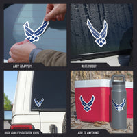 Thumbnail for U.S. Air Force Logos 4 Pc