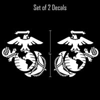 Thumbnail for Marine Eagle, Globe & Anchor White Emblems