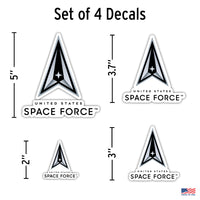 Thumbnail for U.S. Space Force Logos 4 Pc