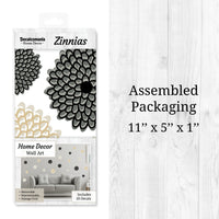Thumbnail for Zinnia Flower Wall Decals