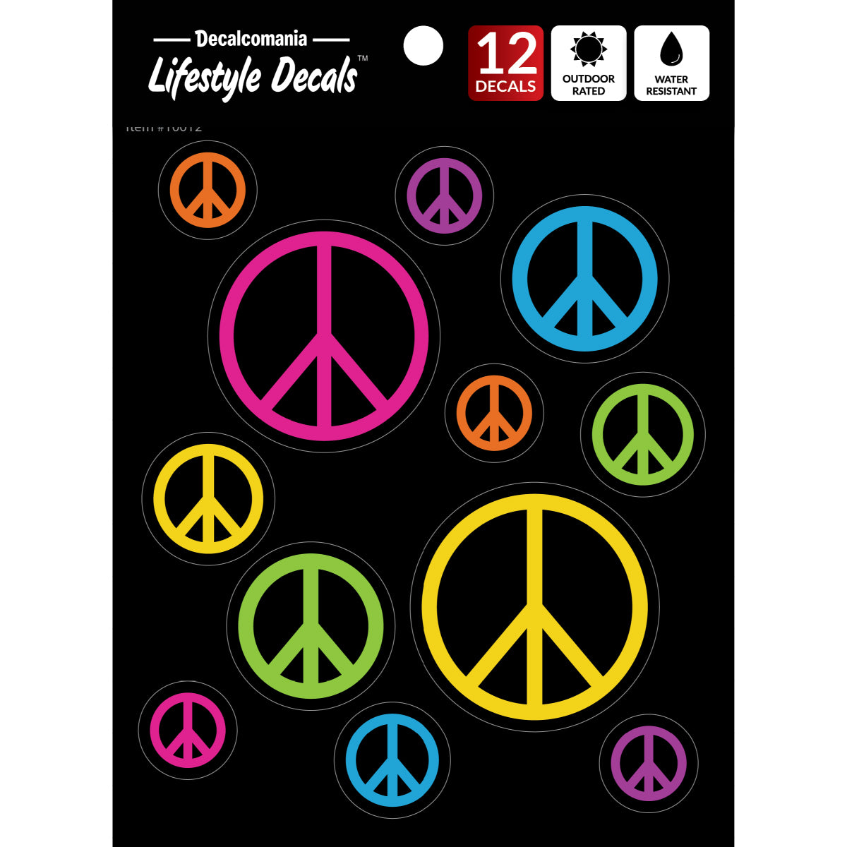 Color Peace Signs