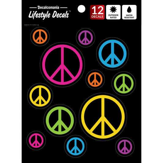 Color Peace Signs
