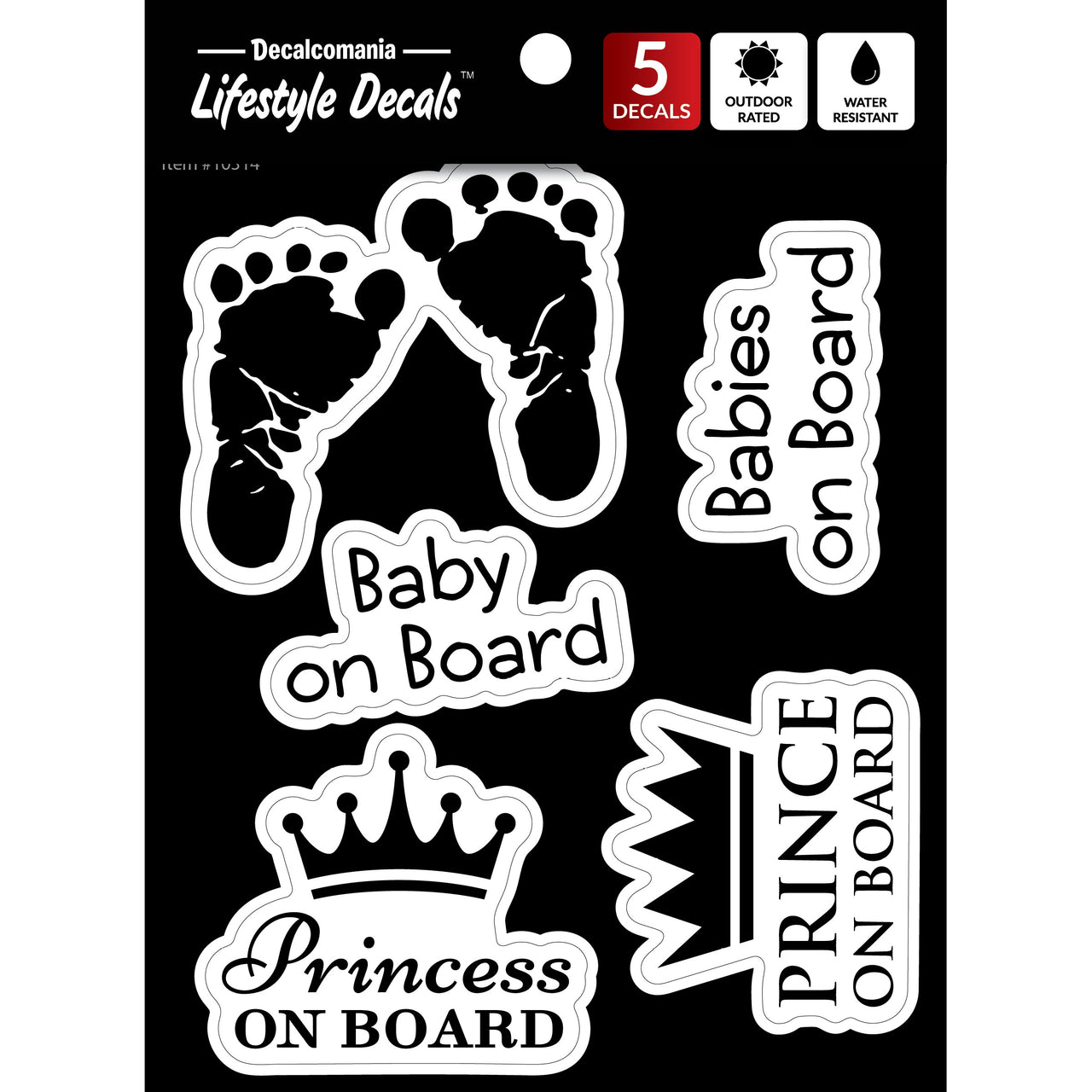 Baby On Board 5 Pc