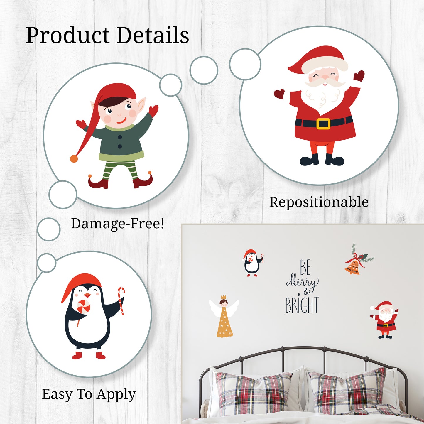 Be Merry Wall Decals