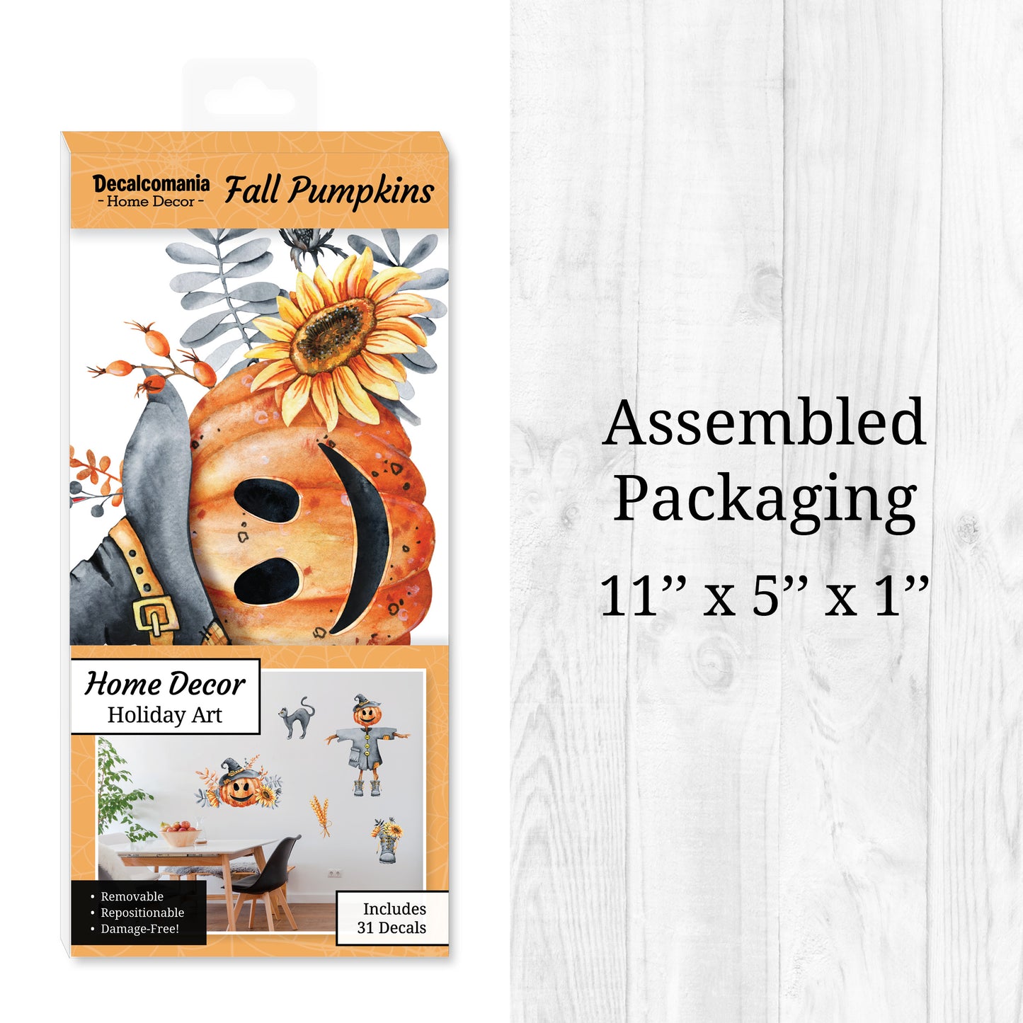 Country Halloween Wall Decals