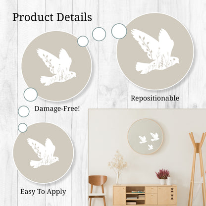 Birds Mirror Decals