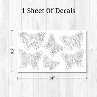 Thumbnail for Butterfly Mirror Decals