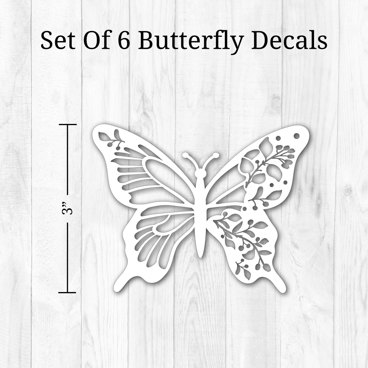 Butterfly Mirror Decals