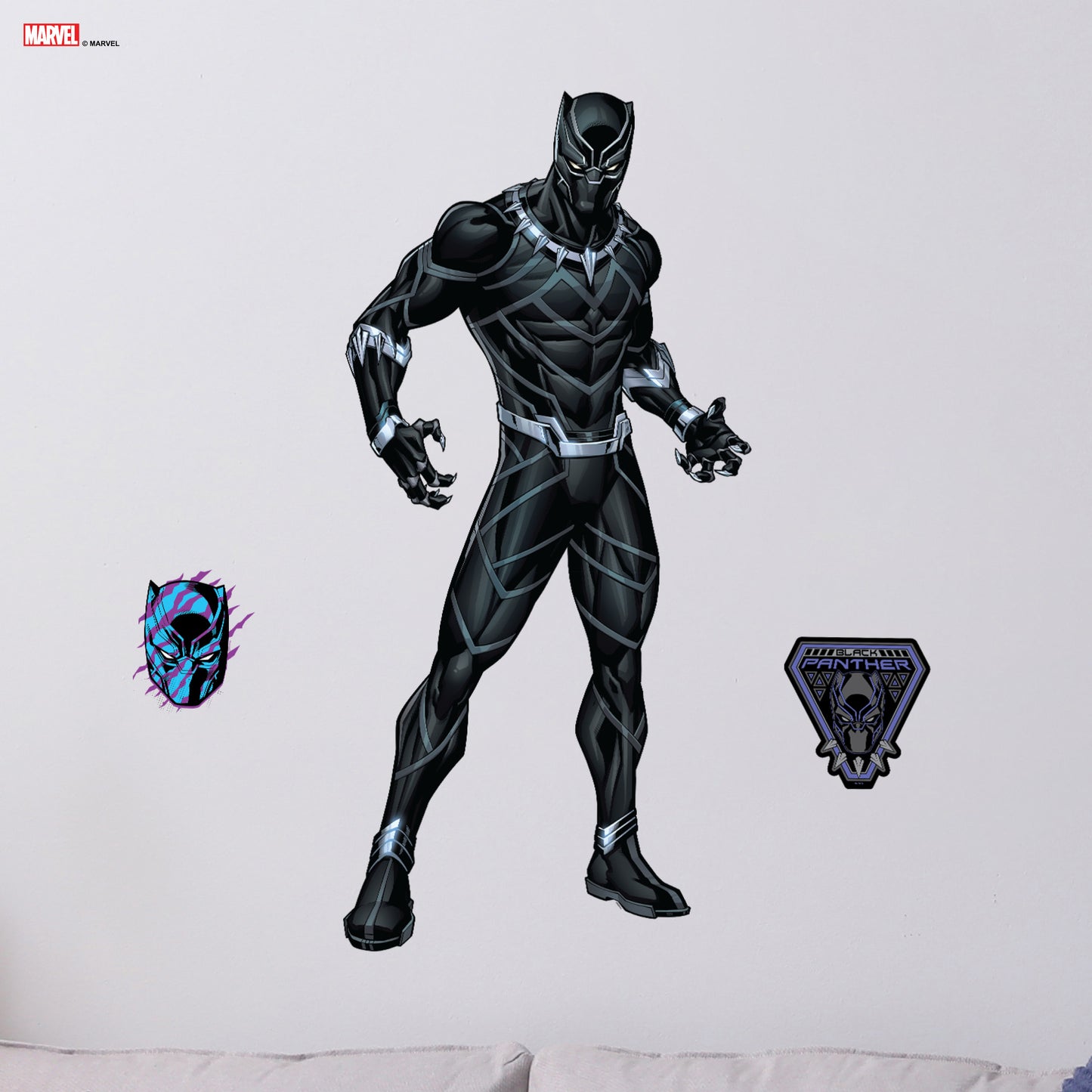 Black Panther Interactive Wall Decal