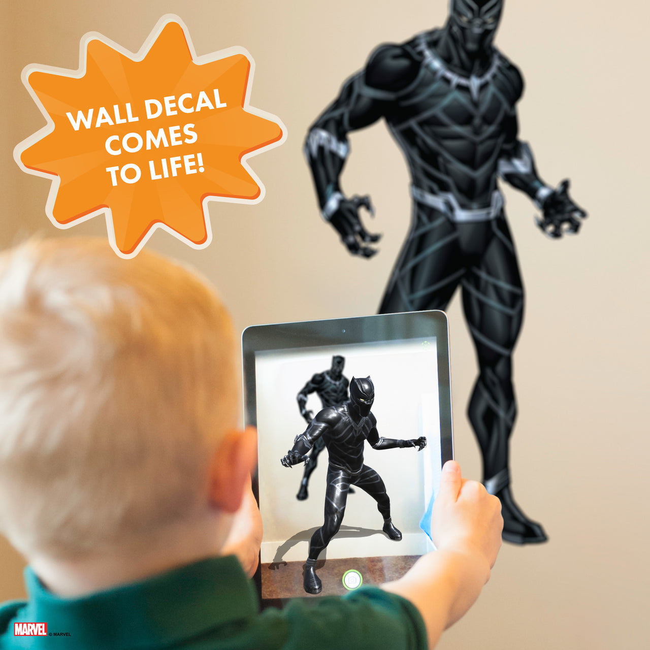 Black Panther Interactive Wall Decal