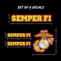 Thumbnail for U.S. Marine Corps Decal Pack