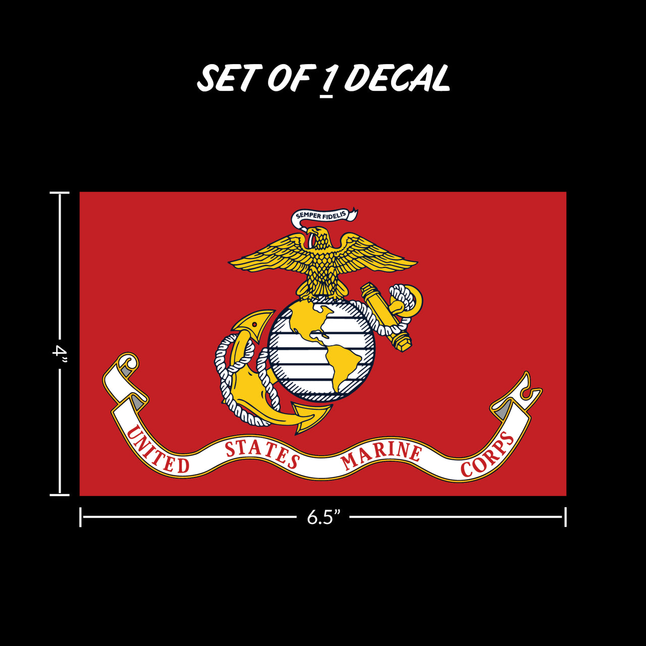 U.S. Marine Corps Decal Pack