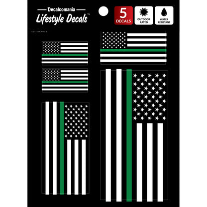 Thin Green Line Flags
