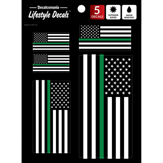 Thin Green Line Flags