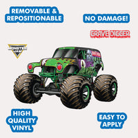 Monster Jam Grave Digger Interactive Wall Decal
