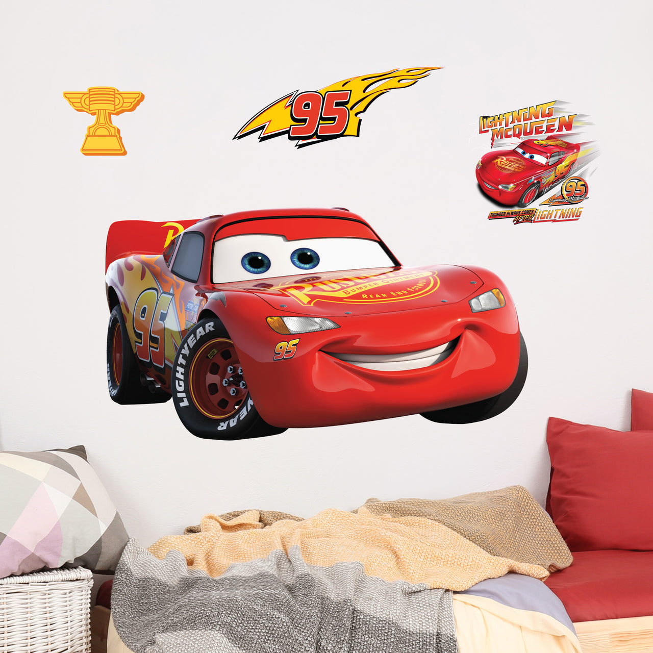 Lightning McQueen Wall Decal