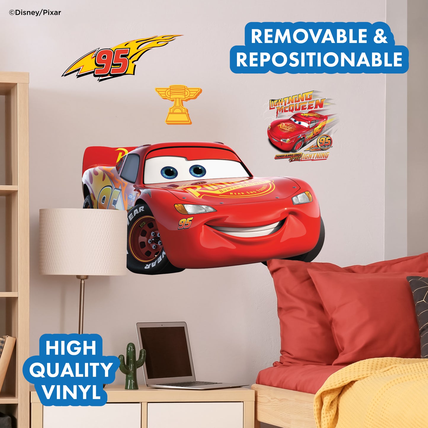 Lightning McQueen Wall Decal