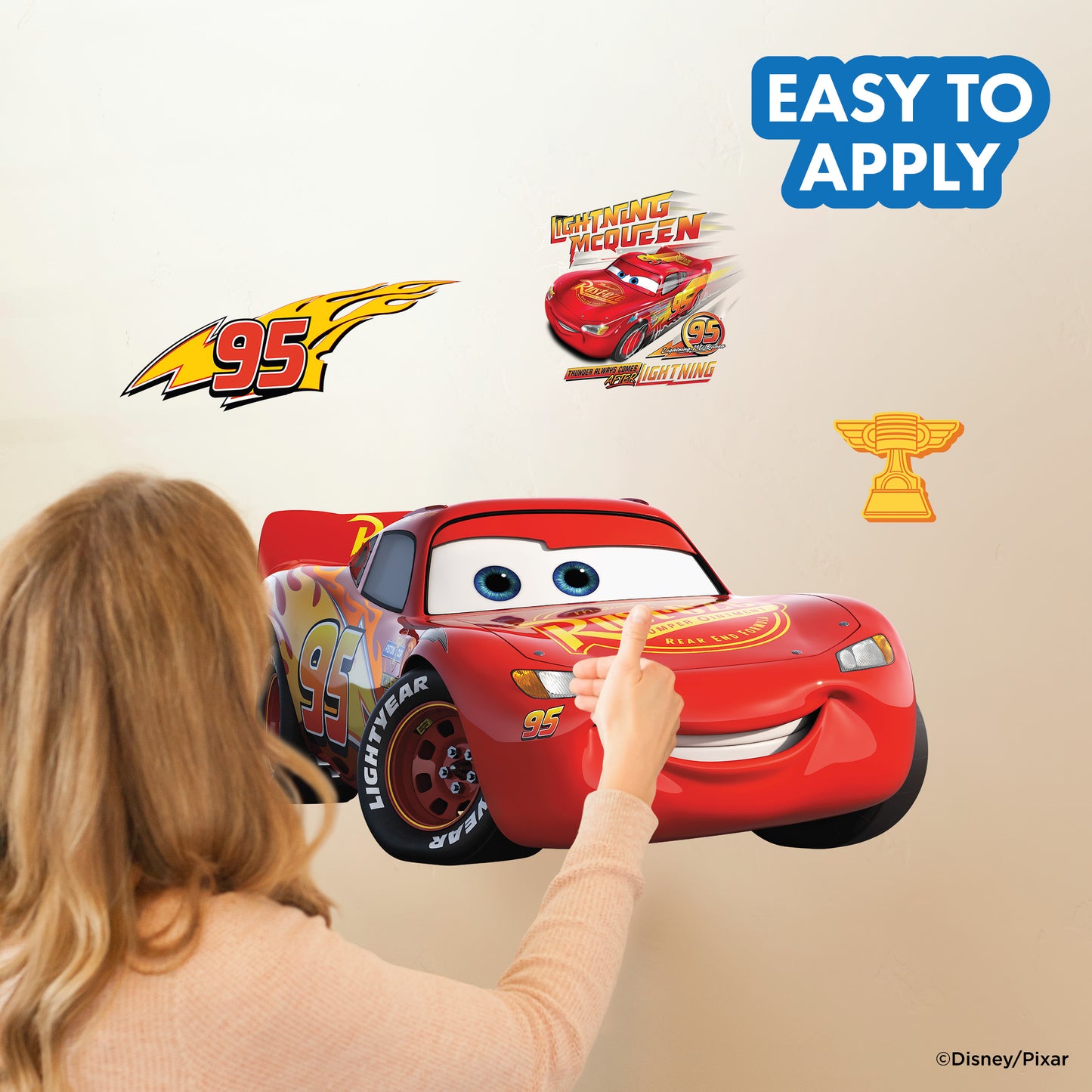 Lightning McQueen Wall Decal