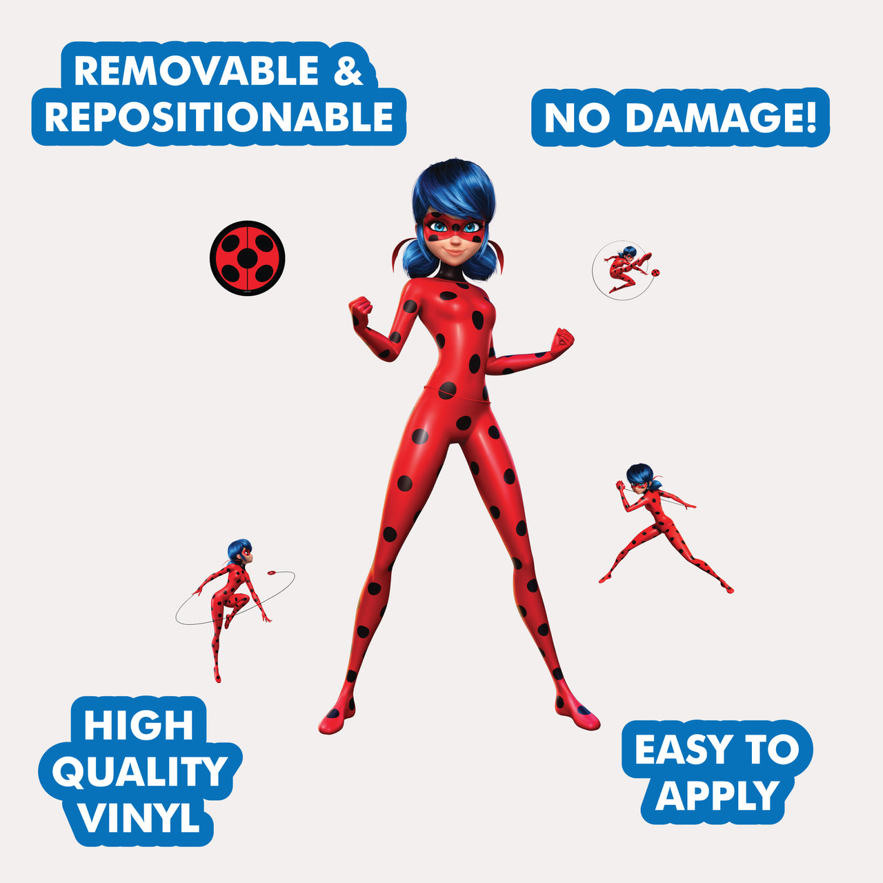 Miraculous Ladybug Interactive Wall Decal