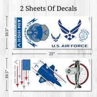 Thumbnail for U.S. Air Force Military Wall Decals