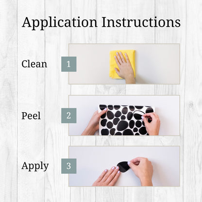 Black Dalmatian Polka Dots Wall Decals