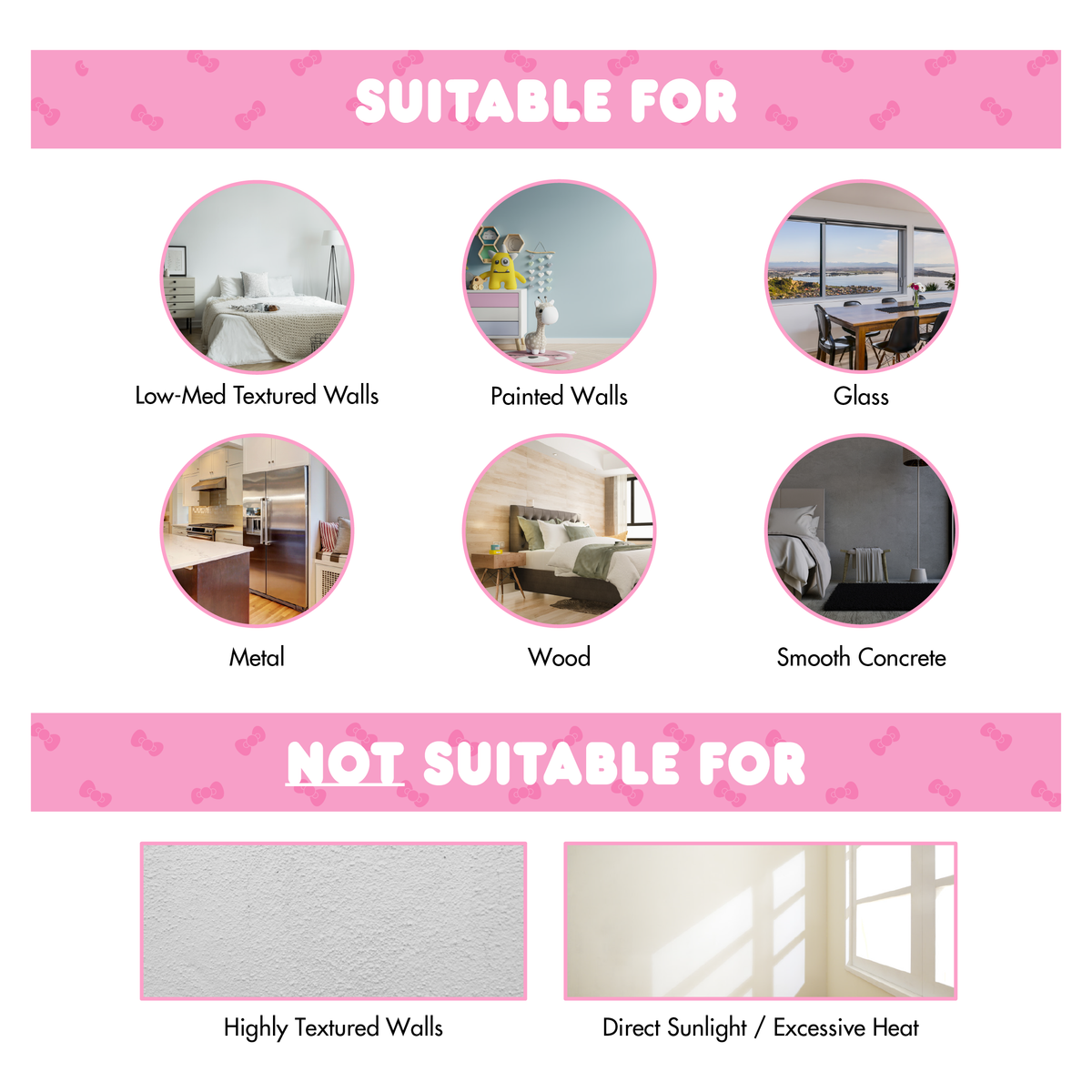 Hello Kitty 15" Wall Decal
