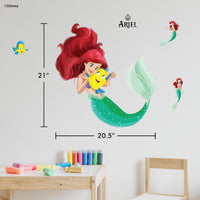 Little Mermaid Princess Ariel Wall Decal