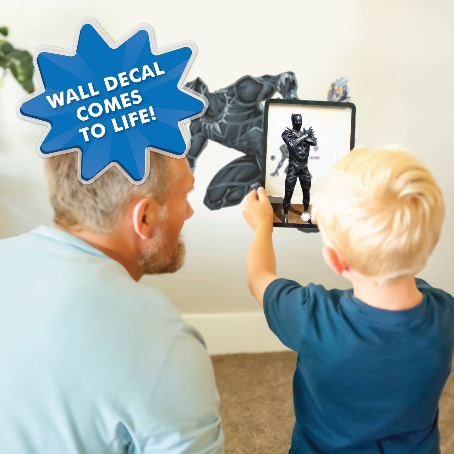 Black Panther Interactive Wall Decal