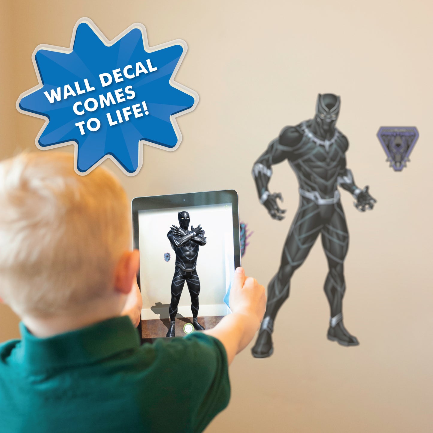 Black Panther Interactive Wall Decal