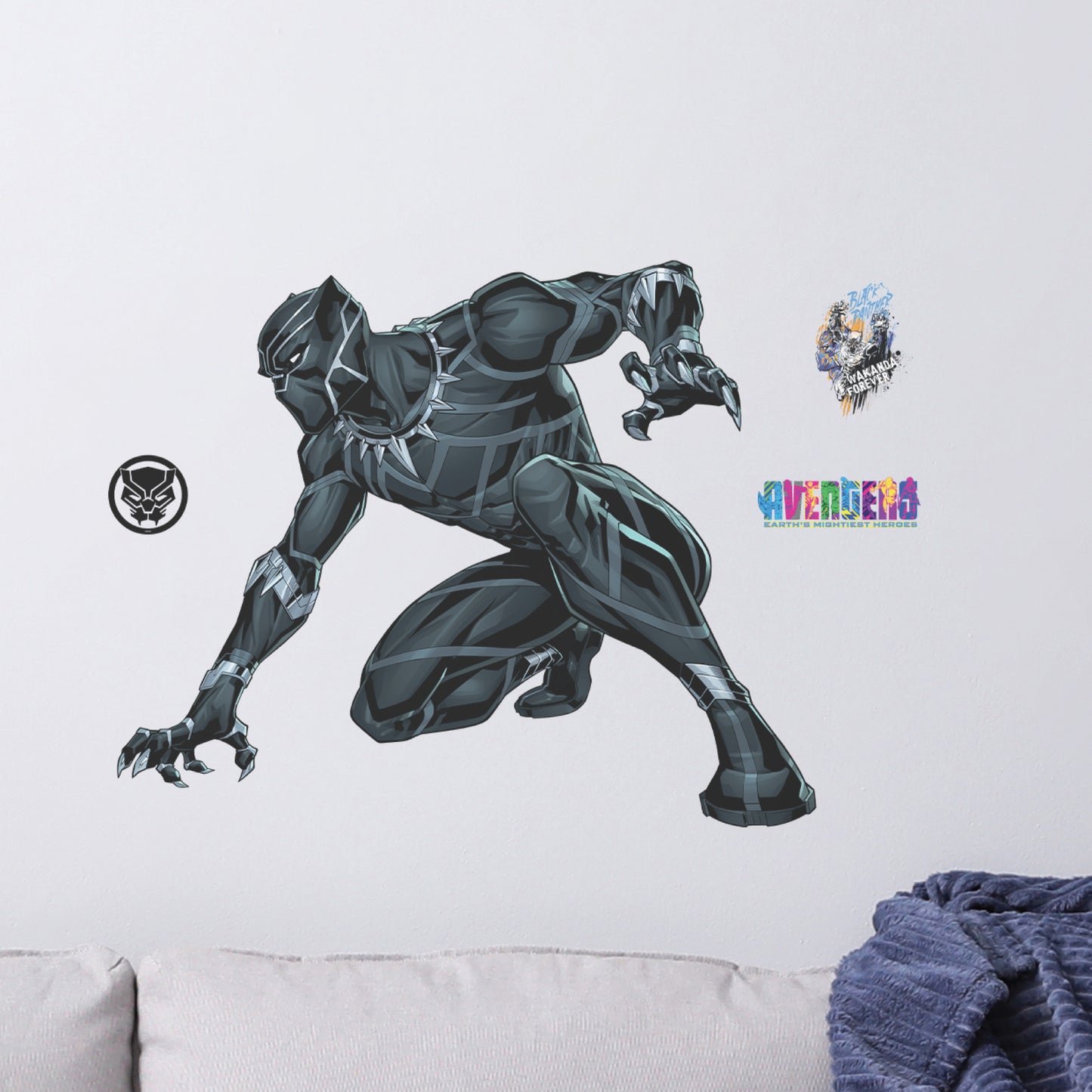 Black Panther Interactive Wall Decal