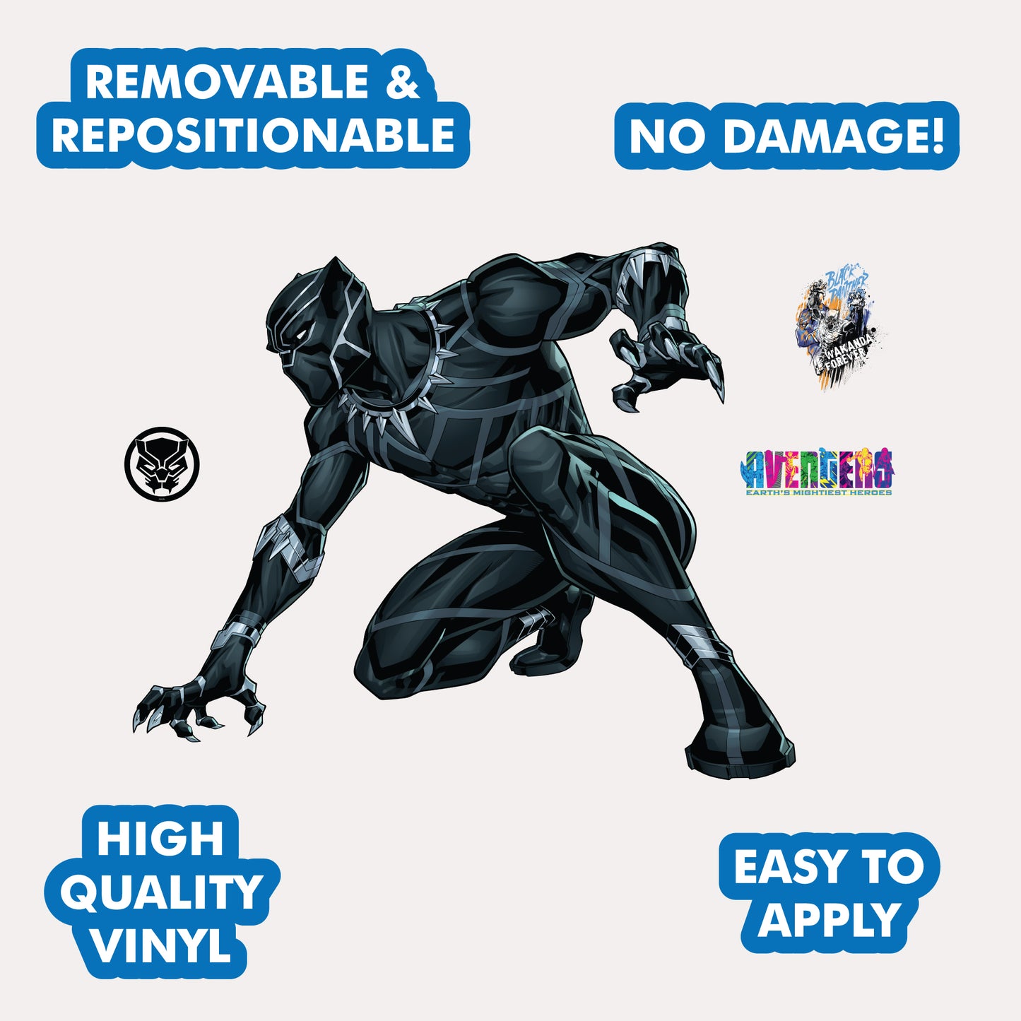 Black Panther Interactive Wall Decal