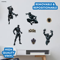Black Panther Group Wall Decals