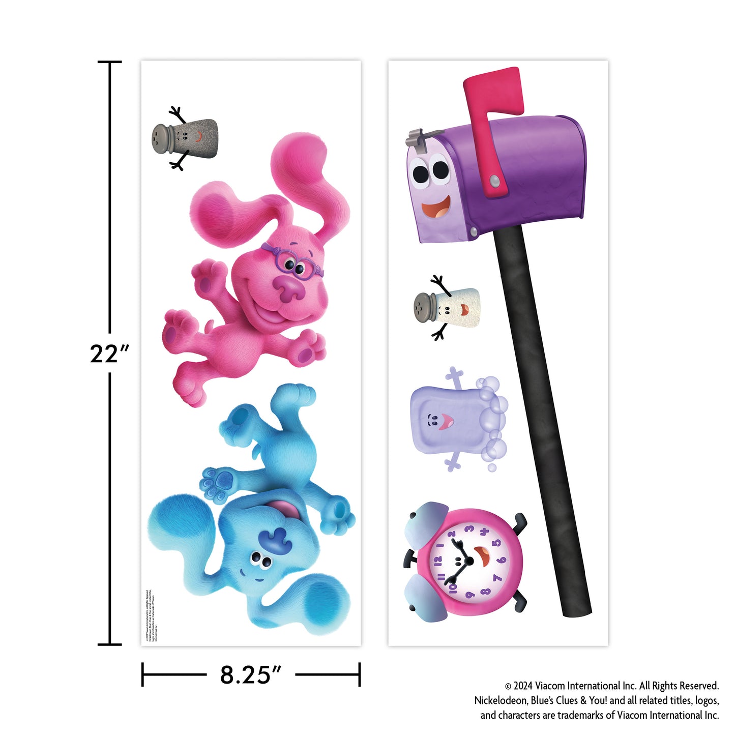 Blue's Clues Group Wall Decal