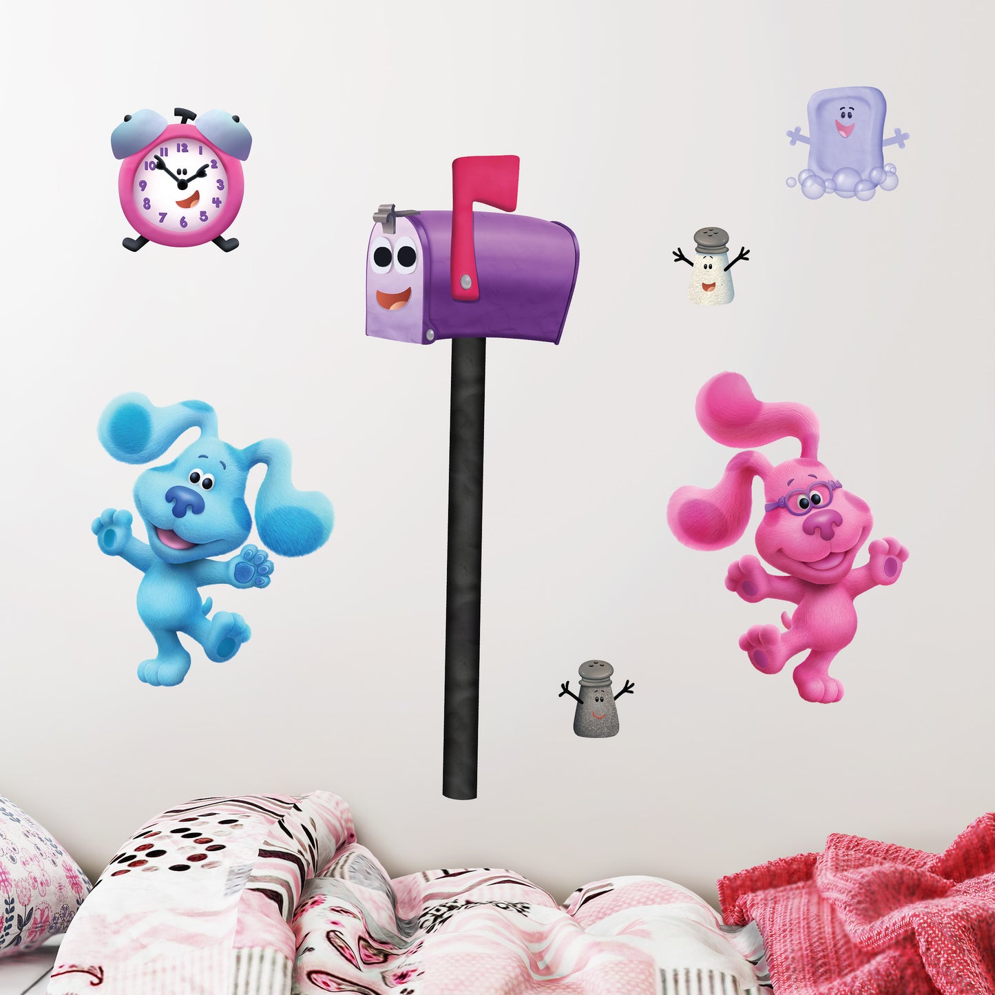 Blue's Clues Group Wall Decal
