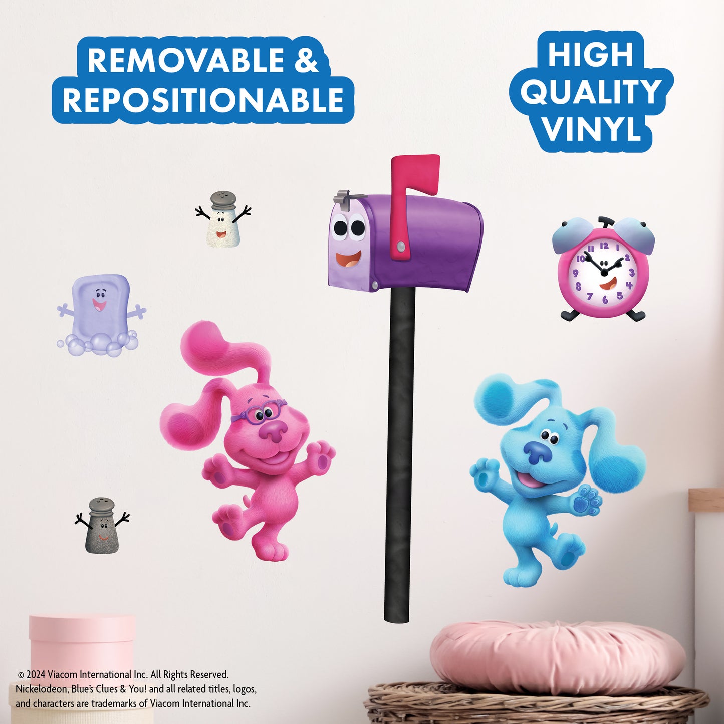 Blue's Clues Group Wall Decal
